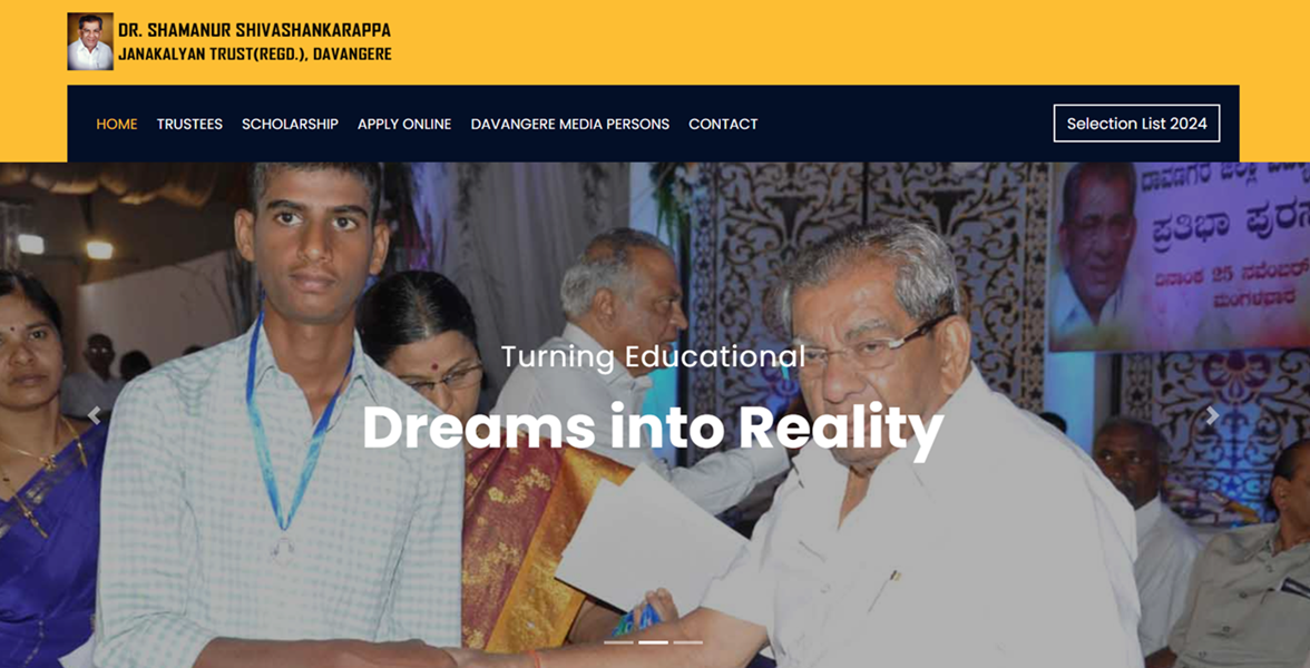 Shamanur Shivashankarappa Scholarship 2025