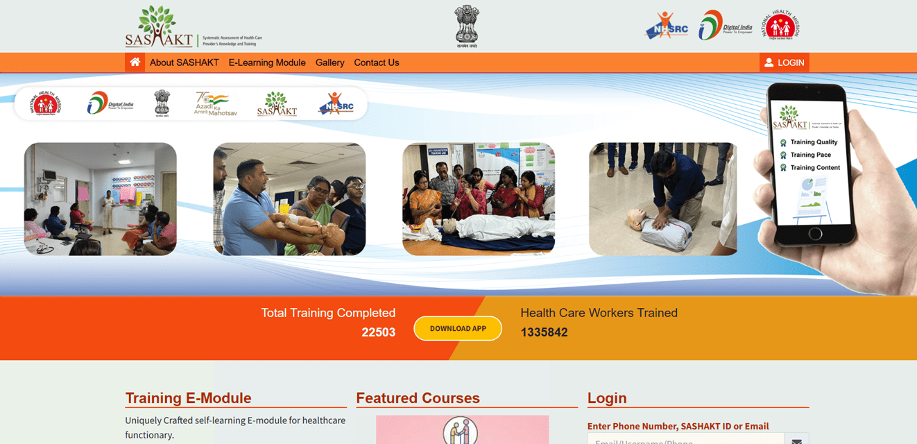 Sashakt Portal Registration Online