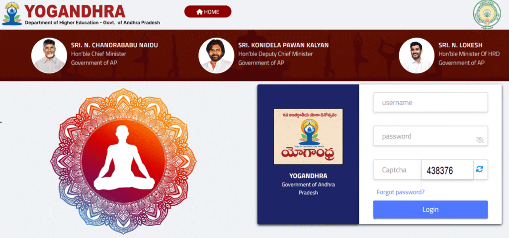 Yogandhra Certificate Download 