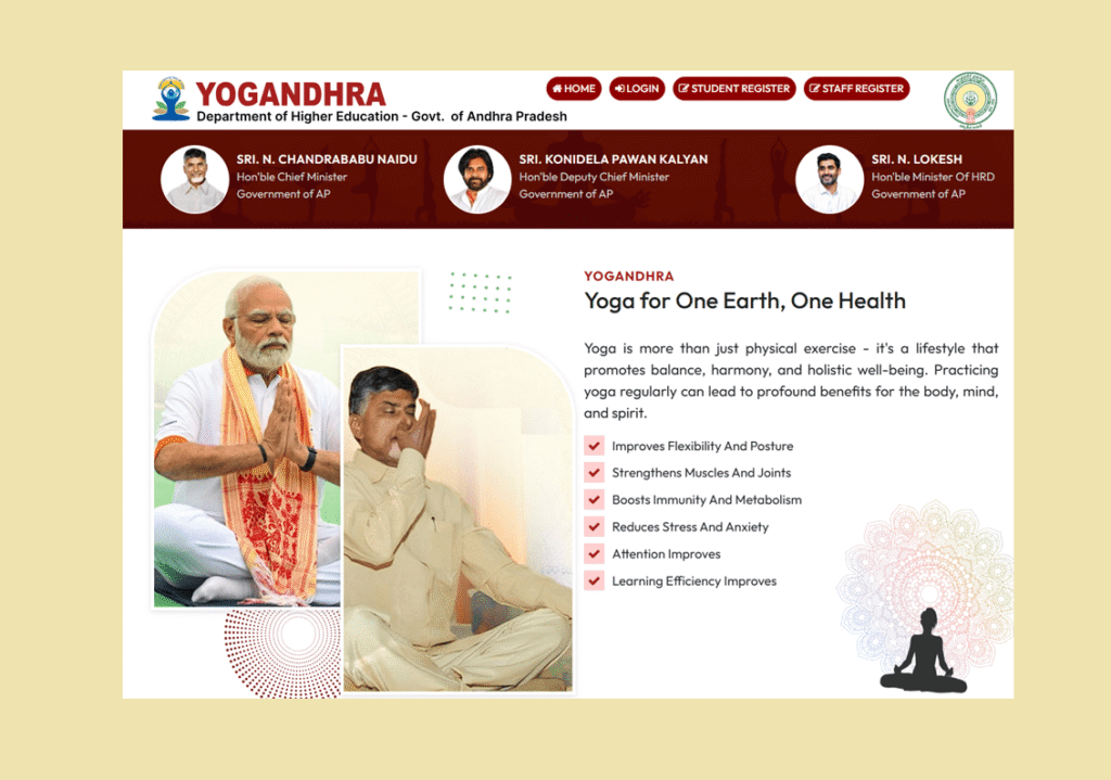 Yogandhra Certificate Download 