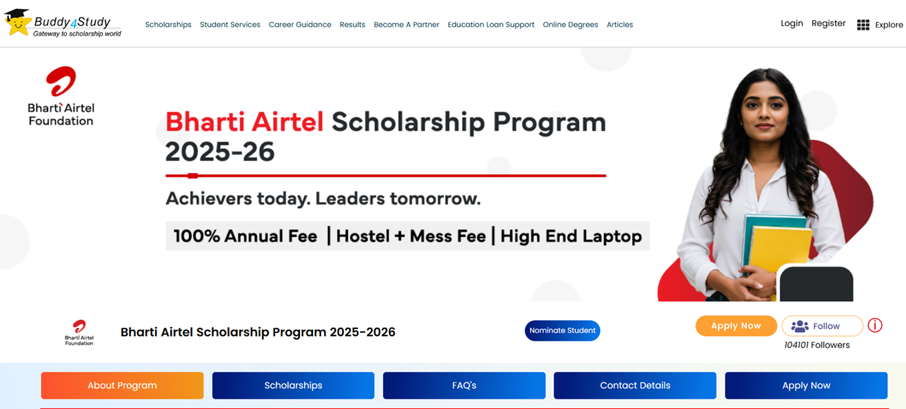 Bharti Airtel Scholarship