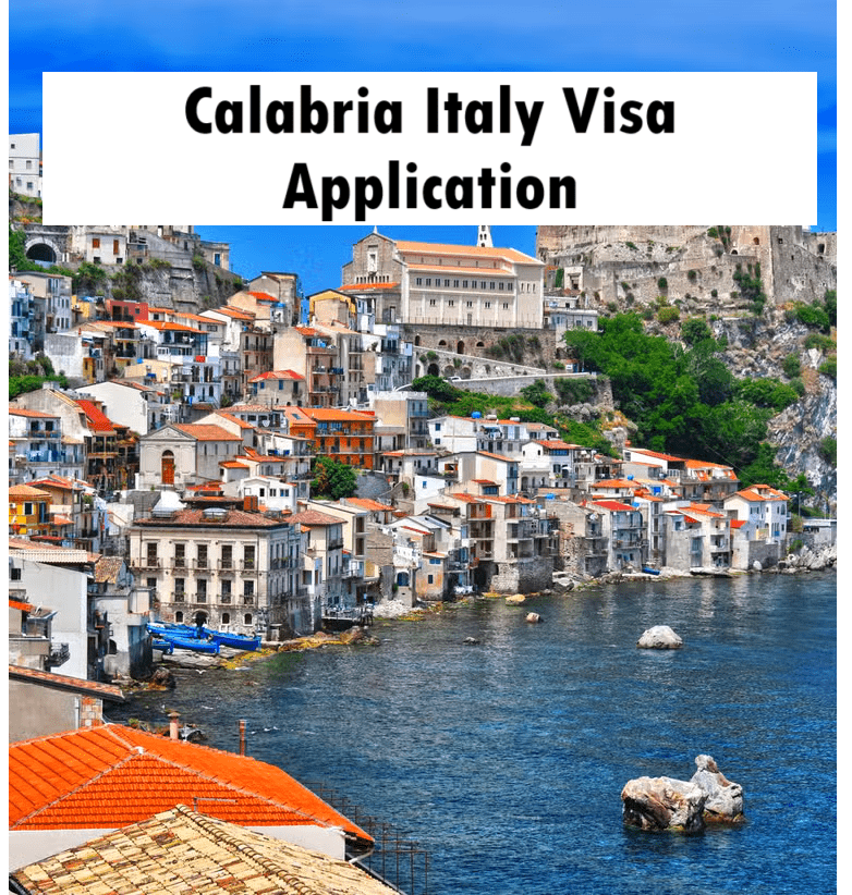 Calabria Italy Visa Apply Online